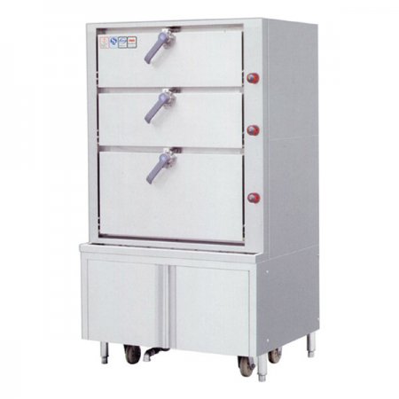 工程款帶蒸汽機一體機海鮮蒸柜